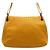 Bottega Veneta Borsa a tracolla con patta in nappa Intrecciato giallo - vista 4