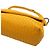 Bottega Veneta Borsa a tracolla con patta in nappa Intrecciato giallo - vista 8
