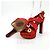 Louis Vuitton Sandali in scamosciato Rosso - vista 4