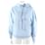 Chanel Kapuzenpullover mit langen Ärmeln Blau  - Ansicht 1