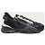 Fendi Sneakers basse in nylon e pelle nera Flow Nero - vista 2