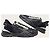 Fendi Sneakers basse in nylon e pelle nera Flow Nero - vista 5