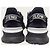 Fendi Sneakers basse in nylon e pelle nera Flow Nero - vista 7