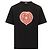 Kenzo Bokeh Heart Baumwoll-T-Shirt Schwarz - Ansicht 5