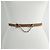 Ring Hermès Cinturón de cuero reversible para mujer Noir Gold Dorado - vista 7