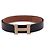 Hermès Reversible Leather Strap Belt Gold Buckle Multiple colors - view 5