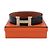 Hermès Reversible Leather Strap Belt Gold Buckle Multiple colors - view 9
