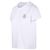 Moncler Damen T-Shirt aus Baumwolle mit Logo Weiß Silber - Ansicht 4