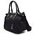 Prada Borsa Tote e Borsa a Spalla in Tessuto Re-Nylon Nero - vista 2
