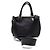 Prada Borsa Tote e Borsa a Spalla in Tessuto Re-Nylon Nero - vista 3