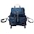 Prada Nylon-Rucksack Medium Unisex Blau