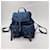 Prada Nylon-Rucksack Medium Unisex Blau - Ansicht 3