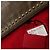 Valentino Clutch Rockstud con tracolla Large Marrone - vista 8