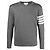Thom Browne Diagonalstrick aus Merinowolle Braun - Ansicht 9