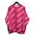 Balenciaga Oversized-Strickpullover mit Allover-Logo-Print Pink  - Ansicht 1