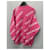 Balenciaga Oversized-Strickpullover mit Allover-Logo-Print Pink  - Ansicht 6