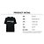 Moncler T-Shirt mit gespiegeltem Logo Schwarz Mehrfarben - Ansicht 11
