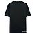 Moncler T-Shirt mit gespiegeltem Logo Schwarz Mehrfarben - Ansicht 2
