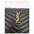 Saint Laurent Clutch Media Matelassé Monogram Nero - vista 9