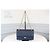Chanel Serie Vintage Large Chevron Navy Blu - vista 9