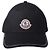 Moncler Boné de beisebol com logo