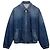 Prada Waschbare Jeansjacke in Blau