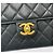 Chanel Vintage Pearl Flap Crossbody Bag Black Schwarz - Ansicht 11