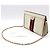 Gucci Borsa a Spalla Ophidia GG Gold Logo Chain Bianco - vista 2