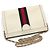 Gucci Borsa a Spalla Ophidia GG Gold Logo Chain Bianco - vista 4