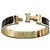 Hermès Bracciale rigido nero con chiusura Click Gold PM - vista 2