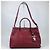 Prada Borsa tote a spalla Vitello Daino Rosso - vista 2