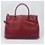 Prada Borsa tote a spalla Vitello Daino Rosso - vista 3