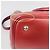 Prada Borsa tote a spalla Vitello Daino Rosso - vista 8