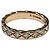 Chanel Beige Gold Coco Crush Diamant Mini Ring Braun