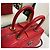 Chanel Borsa Bowling e Tote con manico Caviar Coco e Borsa a tracolla Small Red Rosso - vista 7