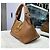 Gucci Softbit Top Handle aus Leder braun - Ansicht 5