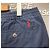 Pantaloncini con bande e ricamo a squalo Polo Ralph Lauren Navy - vista 3