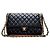 Chanel Borsa Wide Flap in agnello nero Gold Series