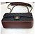Chanel Borsa Wide Flap in agnello nero Gold Series - vista 3
