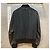 Louis Vuitton Giacca Bomber in pelle e cotone Arm Black Navy Blu - vista 3