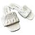 Sandali Miu Miu Matelassé Slipper White