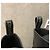 Versace Leather Ankle Biker Boots Black - view 4
