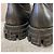 Versace Leather Ankle Biker Boots Black - view 5