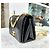 Chanel Mini borsa flap trapuntata in agnello nero con finiture oro - vista 4