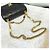 Chanel Mini borsa flap trapuntata in agnello nero con finiture oro - vista 5