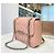 Miu Miu Borsa a tracolla trapuntata con catena Rosa chiaro - vista 4