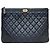 Clutch Chanel New Medium Caviar Black/Gold Series Nero