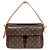 Louis Vuitton Monogram GM Vivacite Castaño