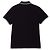 Moncler Polo in cotone con patch logo Nero - vista 4