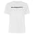 Burberry Baumwoll-T-Shirt Weiß